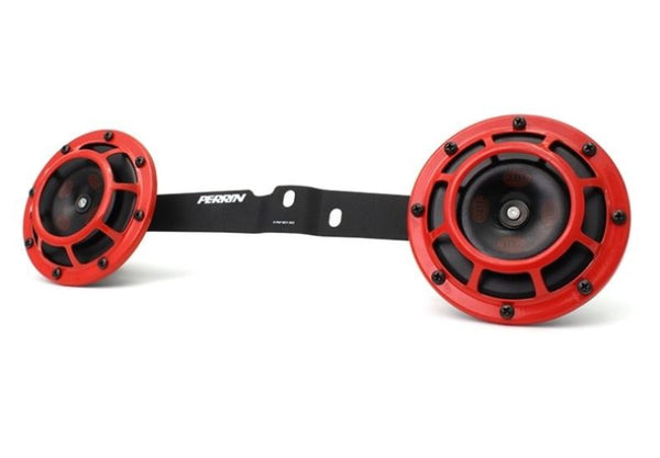 Perrin 15+ Subaru WRX/STi Bracket for Hella Horns - PSP-BDY-303 for 2015-2021 Subaru WRX - front view