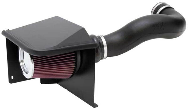K&N 07 Chevy/GMC/Cadillac V8-4.8/5.3/6.0/6.2L Performance Intake Kit - 57-3058 for 2007-2008 Cadillac Escalade - front view