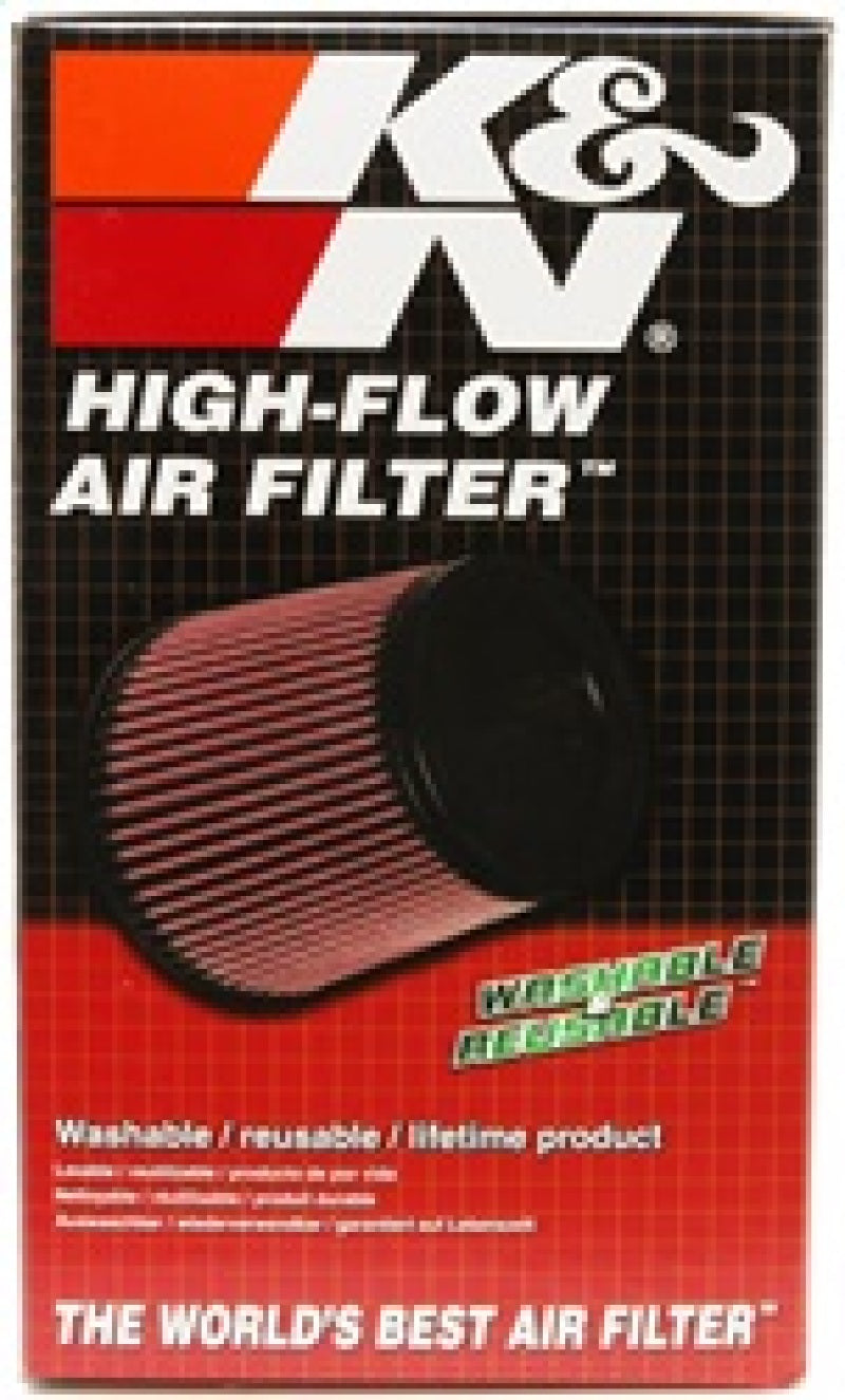 K&N Universal Tapered Filter 3.5in Flange ID x 5.5in Base OD x 4in Top OD x 8in Height - RU-1045