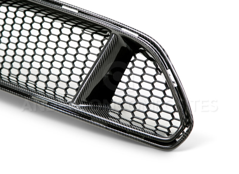 Anderson Composites 15-16 Ford Mustang Type-GT Front Upper Grille - AC-FG15FDMU-GT