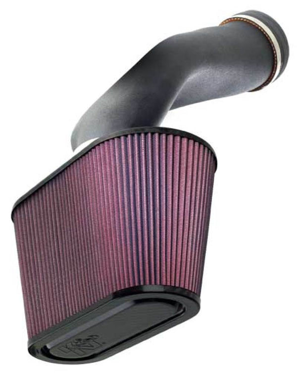 K&N 01-04 Chevy Corvette V8-5.7L Performance Intake Kit - 57-3035 for 2001-2004 Chevrolet Corvette - front view