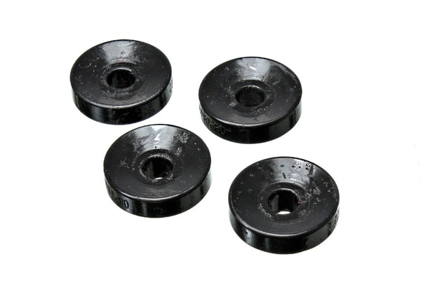 Energy Suspension 06-11 Honda Civic SI Black Rear Shock Upper Bushing Set - 16.8112G for 2006-2011 Honda Civic