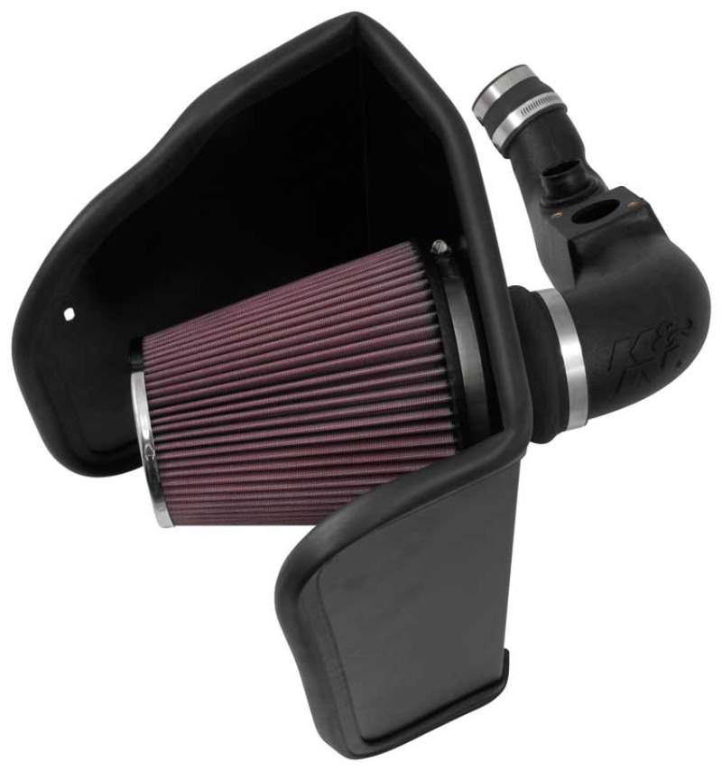 K&N 16-19 Chevrolet Colorado L4-2.8L DSL Performance Intake Kit - 57-3095 for 2016-2019 Chevrolet Colorado - front view