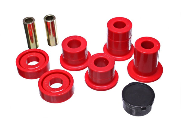 Energy Suspension 07-10 Chevy K2500/3500HD Front Diff Mount - Red - 3.1154R for 2007-2014 Chevrolet Silverado 2500 - front vi