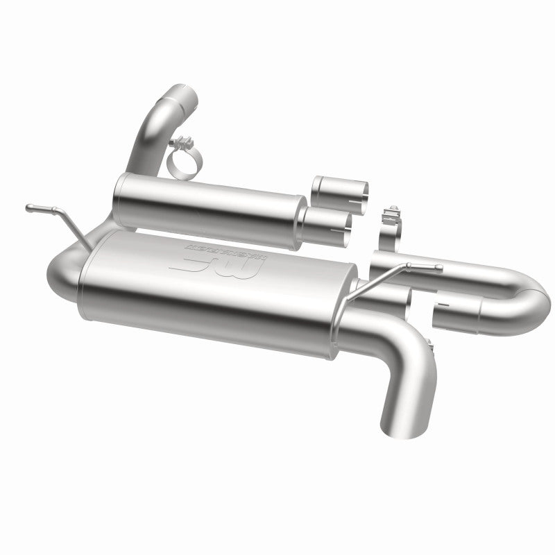 MagnaFlow 18-23 Jeep Wrangler JL 2.0L/3.6L Overland Series Axle-Back Exhaust - 19620