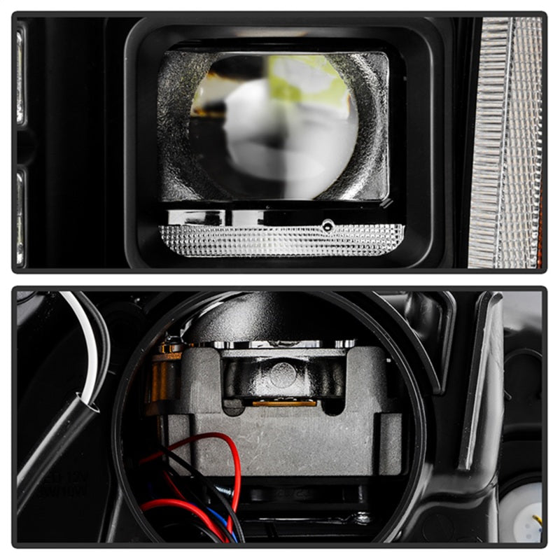 Spyder Apex 14-21 Toyota Tundra High-Power LED Module Headlights - Black (PRO-YD-TTU14V2AP-SBSEQ-BK) - 5088727