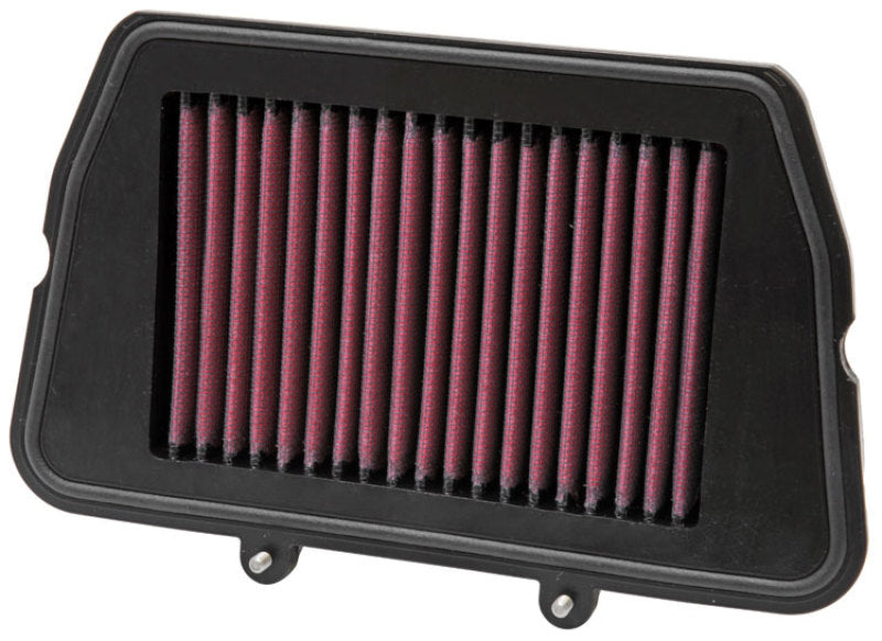 K&N 11-12 Triumph Tiger 800 Replacement Air Filter - TB-8011 for 2011-2015 Triumph Tiger 800 ABS - front view