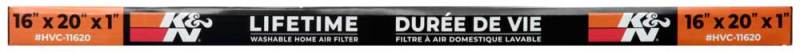 K&N HVAC Filter - 16 x 20 x 1 - HVC-11620
