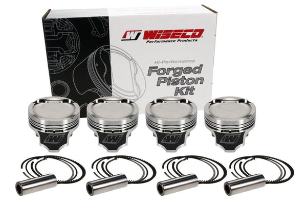 Wiseco Acura Turbo -12cc 1.181 X 81.0MM Piston Shelf Stock - 6541M81AP by Wiseco - front view