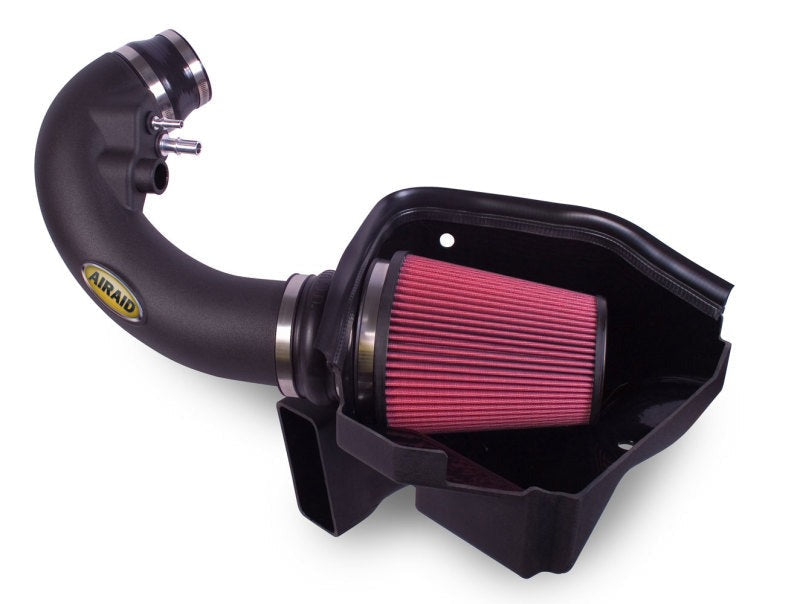 Airaid 11-14 Ford Mustang GT 5.0L Race Only (No MVT) MXP Intake System w/ Tube (Oiled / Red Media) - 450-303