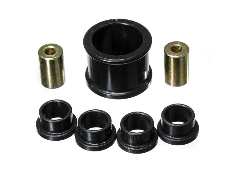 Energy Suspension 06-11 Honda Civic SI Black Rack and Pinion Bushing Set - 16.10105G for 2006-2011 Honda Civic Si - front vie