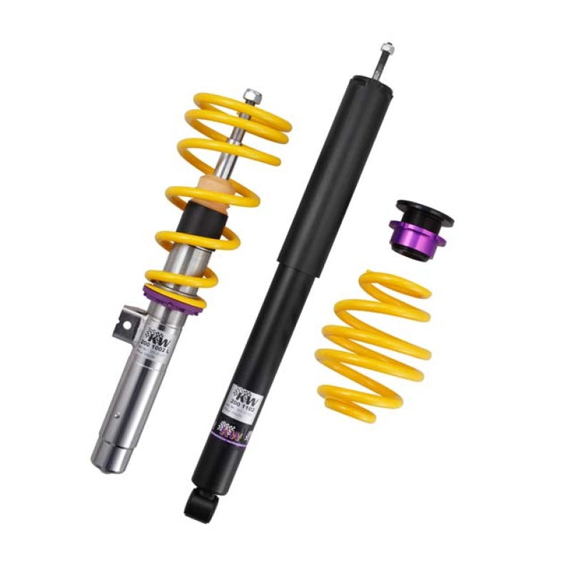 KW Coilover Kit V1 BMW M3 E46 Coupe Convertible - 10220023 for 1999-2006 BMW 3 Series - front view