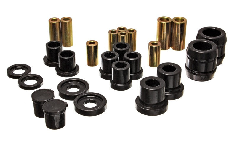 Energy Suspension 00-09 Honda S2000 Black Front End Control Arm Bushing Set - 16.3120G for 2000-2009 Honda S2000 - front view