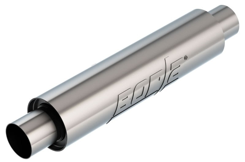 Borla XR-1 Low Profile Multicore 2.5IN Outlet/Inlet / 4IN x 16IN / 21IN OAL Round Muffler - 401382