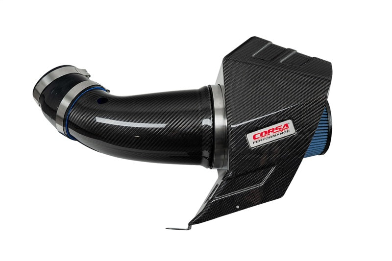 Corsa 20-23 Dodge Durango SRT Hellcat Carbon Fiber Air Intake w/ MaxFlow 5 Oil Filt. - 44011 for 2018-2021 Jeep Grand Cheroke