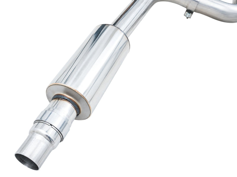 AWE 2022 VW GTI MK8 Touring Edition Exhaust - Chrome Silver Tips - 3015-32658
