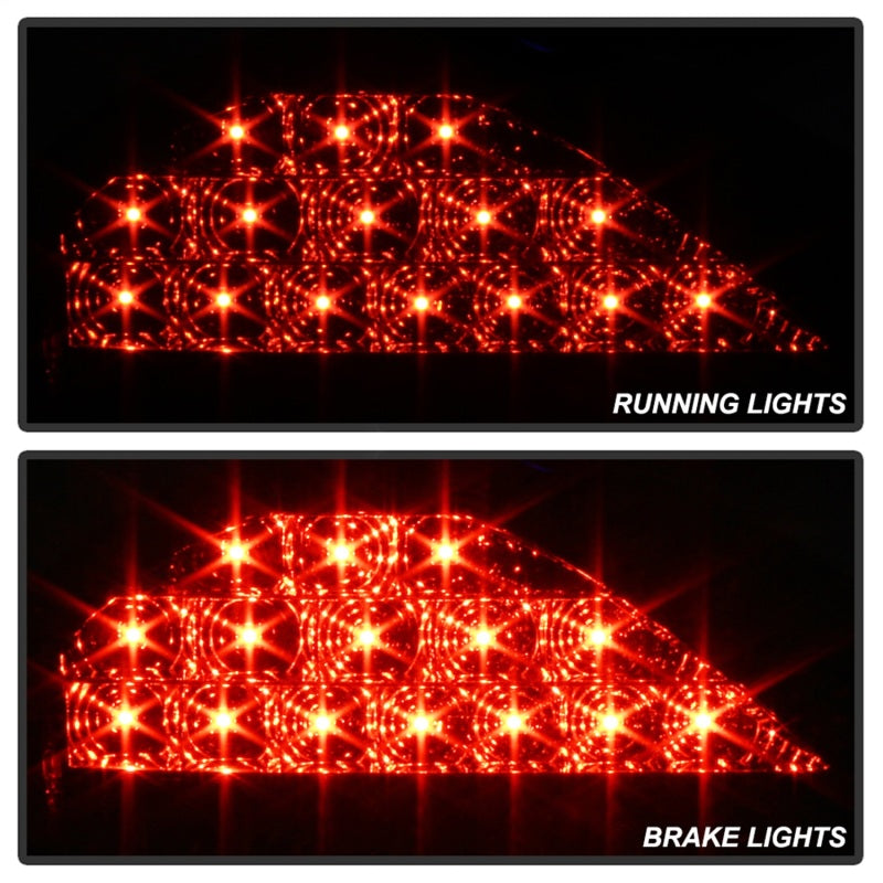 Spyder 99-05 Pontiac Grand Am LED Tail Lights - Black Smoke - 5084309