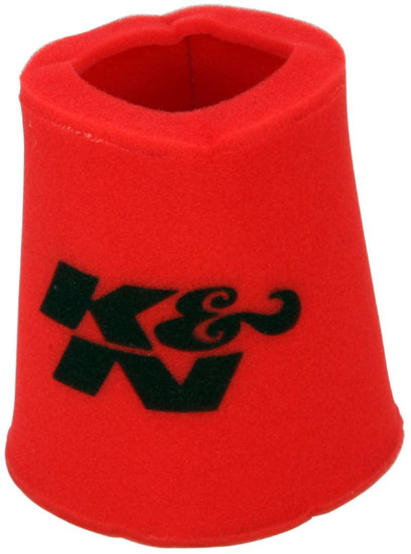K&N Airforce PreCleaner Round Tapered Red Air Filter Foam Wrap 6in Base ID x 5in Top ID x 9in H - 25-0810 by K&N Engineering 