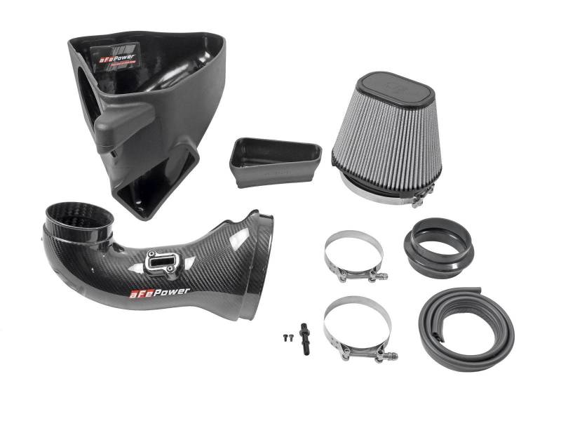 aFe 17-12 Chevrolet Camaro ZL1 (6.2L-V8) Track Series Carbon Fiber CAI System w/ Pro-DRY S Filters - 57-10018D