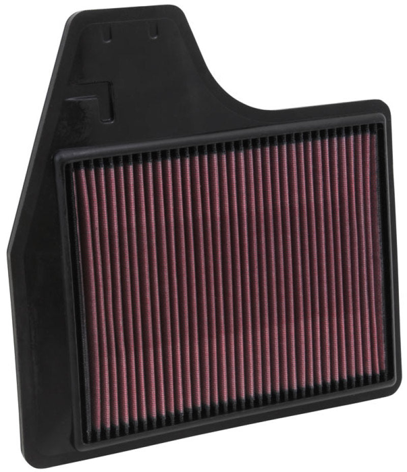 K&N Replacement Filter 11.438in O/S Length x 11.375in O/S Width x 1in H for 13 Nissan Altima 2.5L - 33-2478 for 2013-2018 Nis