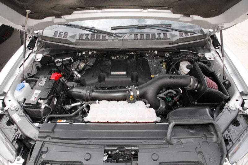 K&amp;N 2017-2018 Ford F-150 Ecoboost 3.5L F/I Aircharger Performance Intake - 63-2599