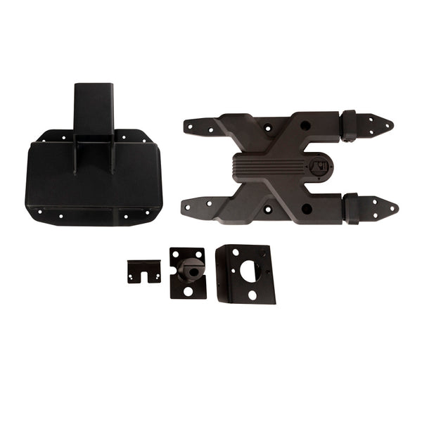 Rugged Ridge Spartacus HD Tire Carrier Kit 18-20 Jeep Wrangler JL - 11546.55 for 2018-2026 Jeep Wrangler - front view