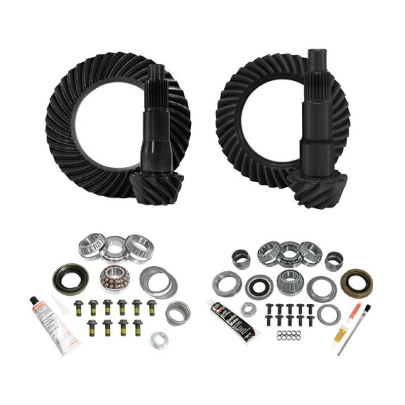Yukon Complete Gear and Kit Pakage for JL Jeep Non-Rubicon w/ D35 Rear &amp; D30 Front - 4:56 Gear Ratio - YGK073