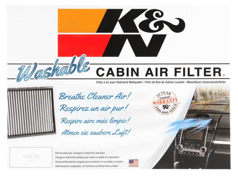 K&N Replacement Cabin Air Filter - VF4002