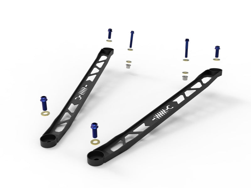 aFe CONTROL 304 Stainless Steel Front Suspension Strut Brace Black - Toyota GR Supra (A90) 20-21 - 450-721003-B
