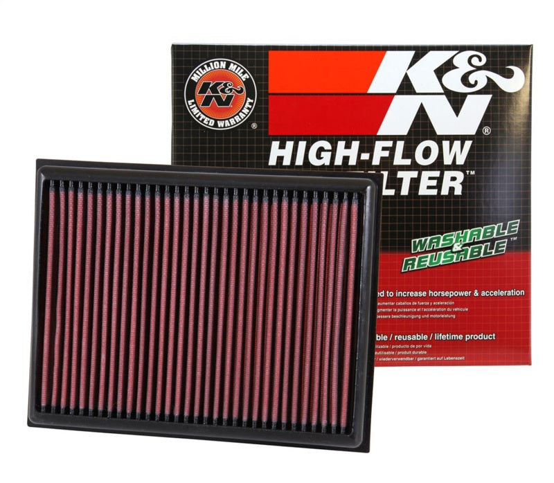 K&N 15-17 Nissan NP300 L4-2.3L DSL Drop In Air Filter - 33-3059