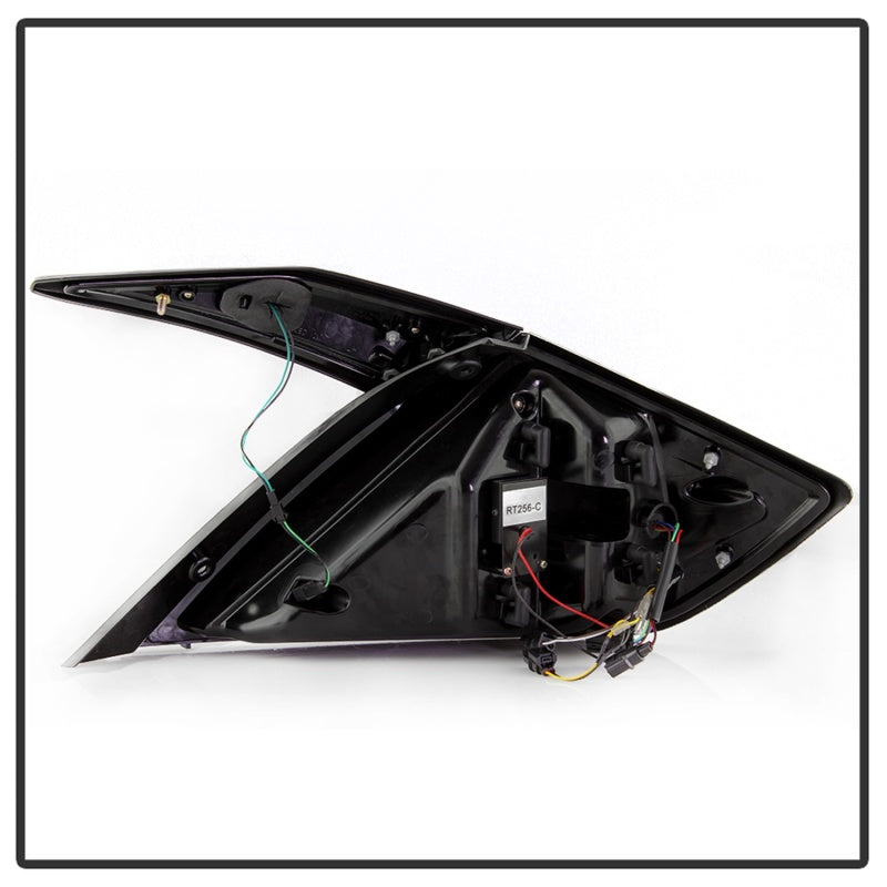 Spyder 16-18 Honda Civic 4 Door Light Bar LED Tail Lights - Black Smoke (ALT-YD-HC164D-LB-BSM) - 5086440