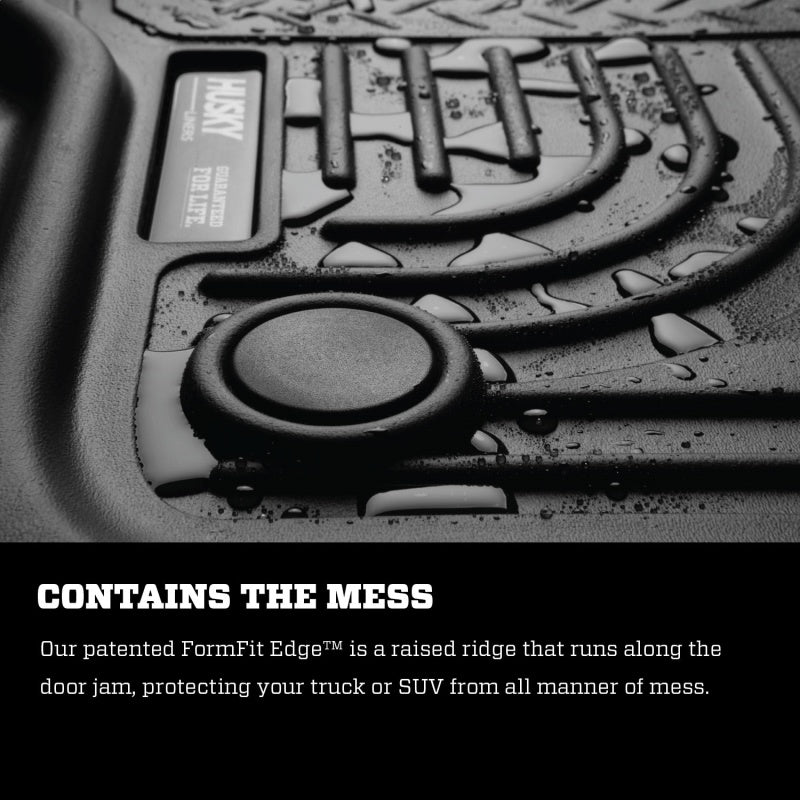 Husky Liners 2012 Ford Focus (4DR/5DR) WeatherBeater Combo Black Floor Liners - 98771