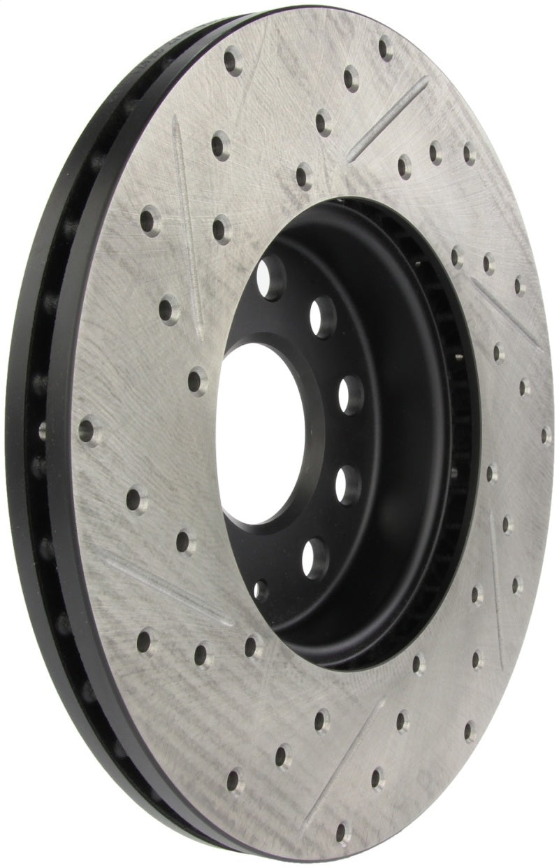 StopTech Slotted &amp; Drilled Sport Brake Rotor - 127.33110L