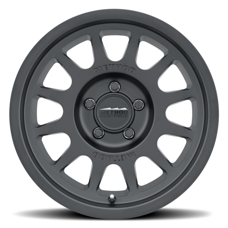 Method MR703 17x8.5 +35mm Offset 5x150 110.5mm CB Matte Black Wheel - MR70378558535