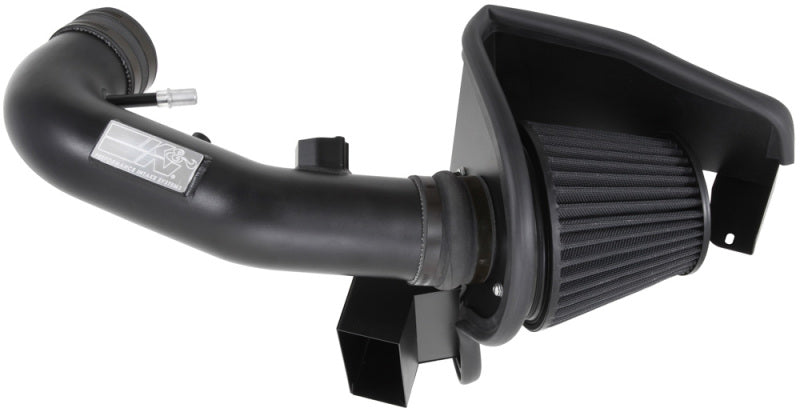 K&N 11-14 Ford Mustang GT 5.0L V8 Black Performance Intake Kit - 71-3527