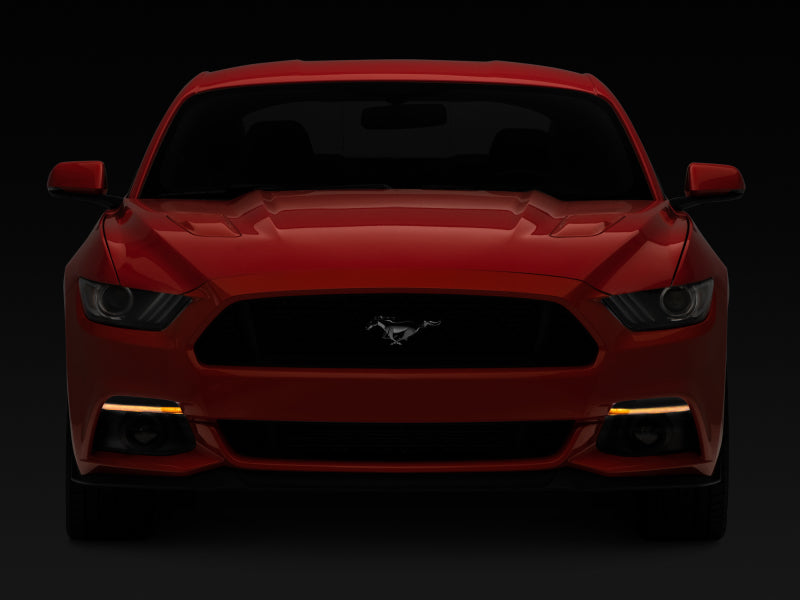 Raxiom 15-17 Ford Mustang Axial Series LED Sequential Turn Signals (Smoked) - 408222
