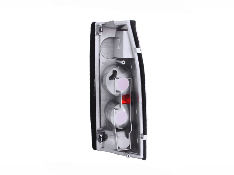 ANZO 1999-2000 Cadillac Escalade Taillights Chrome 3D Style - 211017