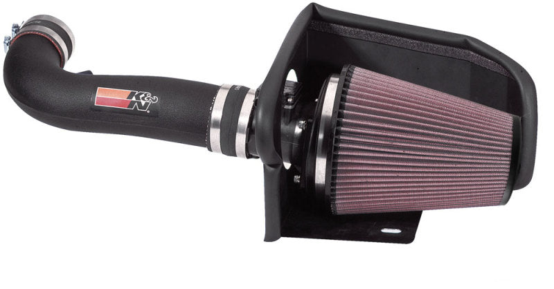 K&N 97-04 Ford F-150 V6-4.2L Performance Intake Kit - 57-2550 for 1997-2004 Ford F 150 - front view
