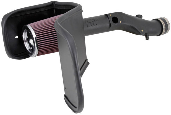 K&N 03-08 Toyota 4Runner V6-4.0L Aircharger Performance Intake - 63-9023 for 2003-2008 Toyota 4Runner - front view