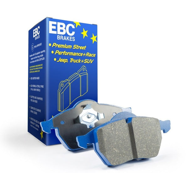 EBC 2019+ BMW X7 Bluestuff Front Brake Pads - DP52304NDX for 2015-2022 BMW 7 Series - front view