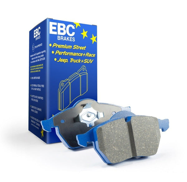 EBC 2018+ Audi TT RS Quattro 2.5L Turbo Bluestuff Front Brake Pads - DP51513/3NDX for 2017-2020 Audi RS3 - front view