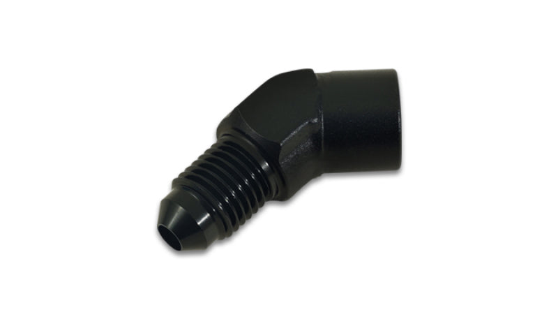 Vibrant -3AN to 1/8in NPT 45 Degree Adapter Fitting - 11300