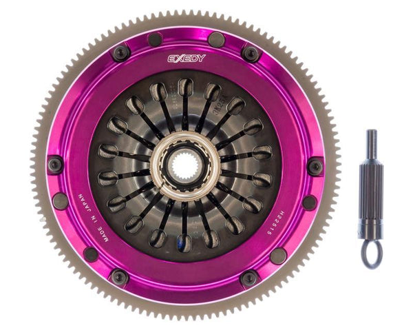 Exedy 2004-2014 Subaru Impreza WRX STI H4 Hyper Single Clutch Sprung Center Disc Pull Type - FH02SD1 for 2004-2014 Subaru Imp