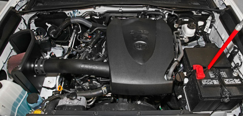 K&amp;N 2016 Toyota Tacoma V6 3.5L Aircharger Performance Intake - 63-9039
