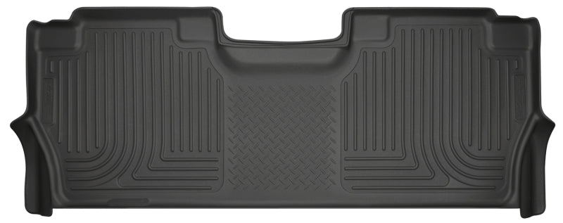 Husky Liners 21-23 Ford F-150 CC SC / 2017 Ford SD CC WeatherBeater Rear Floor Liners - Black - 14401