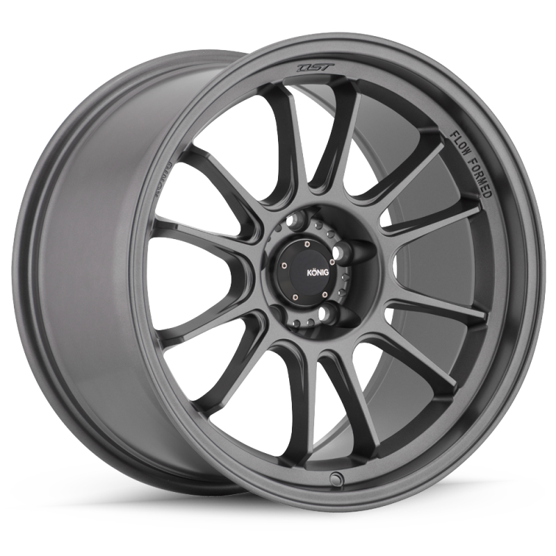 Konig Hypergram 18x8.5 5x108 ET43 Matte Grey - HG8850843G