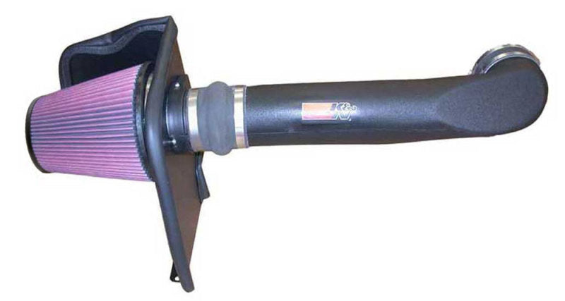 K&N 01-04 Chevy/GMC PickUp HD V8-8.1L Performance Intake Kit - 57-3030-1 for 2001-2007 Chevrolet Silverado 2500 - front view