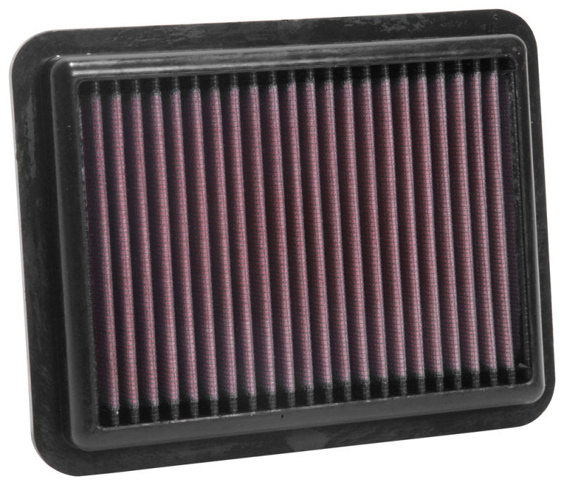 K&N 2018 Nissan Kicks L4-1.6L F/I Replacement Drop In Air Filter - 33-5087 for 2018-2024 Nissan Kicks - front view
