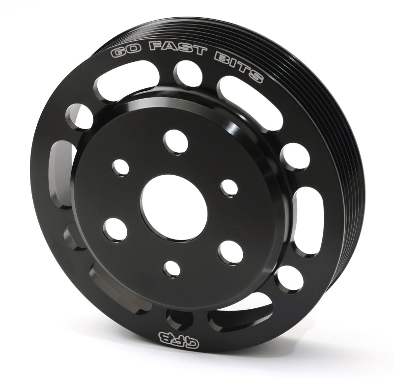 GFB 13+ Subaru BRZ / 13+ Scion FR-S Lightweight Aluminum Water Pump Pulley - 2223 for 2013-2020 Subaru BRZ - front view