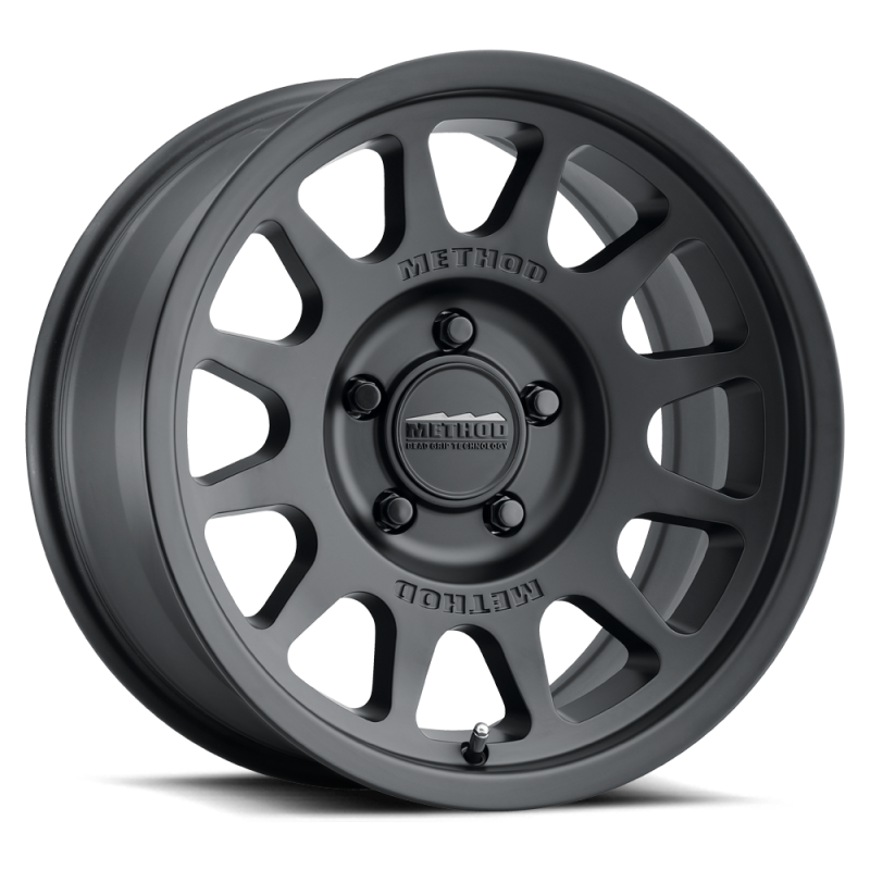 Method MR703 17x8.5 +35mm Offset 5x150 110.5mm CB Matte Black Wheel - MR70378558535